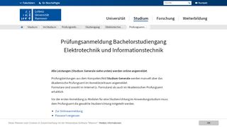 
                            7. Prüfungsanmeldung & Prüfungsrücktritt – Leibniz Universität Hannover