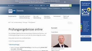 
                            6. Prüfungsergebnisse online - IHK Chemnitz