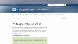 
                            3. Prüfungsergebnisse online - Niederrheinische IHK