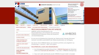 
                            7. Prüfungsvorbereitung mit AMBOSS: UMM Universitätsmedizin ...