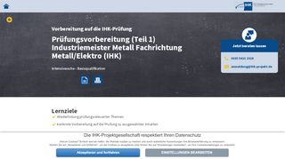 
                            11. Prüfungsvorbereitung (Teil 1) Industriemeister Metall Fachrichtung ...