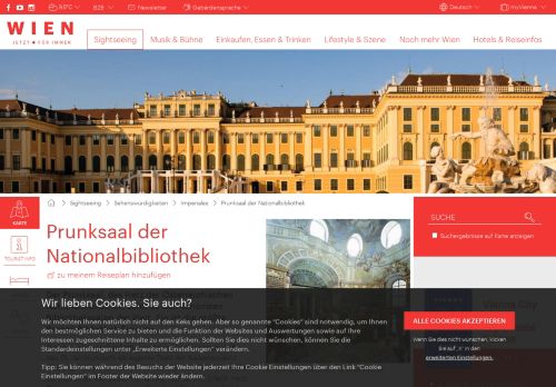 
                            5. Prunksaal der Nationalbibliothek - WIEN – Jetzt. Für immer - Wien.info