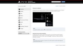 
                            2. PS3™ | Acceso al sistema - Playstation.net