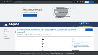 
                            7. ps4 - Can I successfully obtain a PS+ account from Europe with a ...