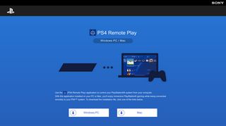 
                            5. PS4 Remote Play Windows PC / Mac - Playstation.net