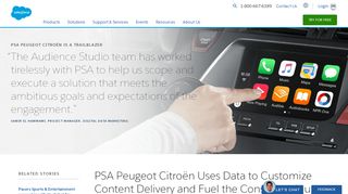 
                            11. PSA Peugeot Citroën and Salesforce DMP Success - Salesforce.com