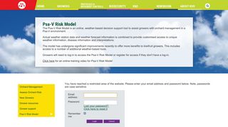 
                            1. Psa-V Risk Model | Kiwifruit Vine Health (KVH)