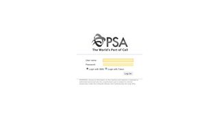 
                            4. PSA Webmail - Logon Page