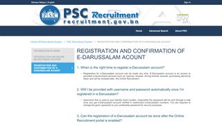 
                            3. PSC Recruitment System REGISTRATION AND ...