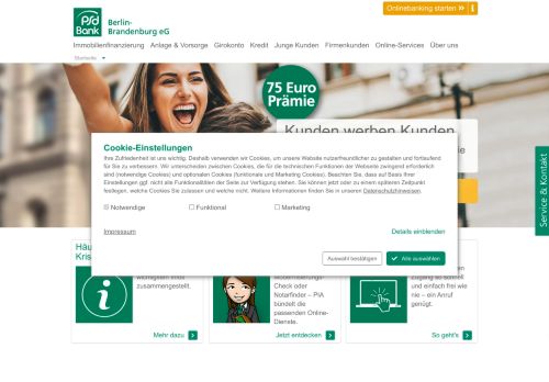 
                            1. PSD Bank Berlin-Brandenburg: Direktbank mit Beratung