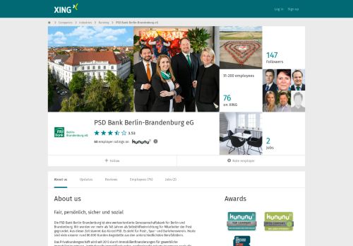 
                            4. PSD Bank Berlin-Brandenburg eG als Arbeitgeber | XING ...