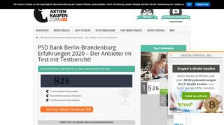 
                            13. PSD Bank Berlin-Brandenburg Erfahrungen 2019 » Alle Fakten