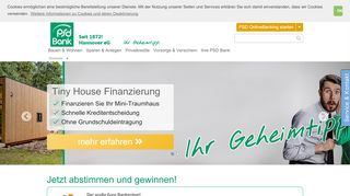 
                            1. PSD Bank Hannover eG: beste Kredite für die Region - Startseite