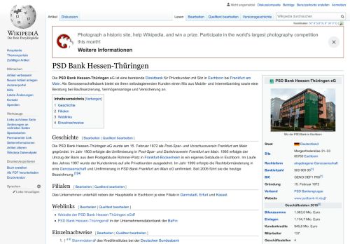 
                            5. PSD Bank Hessen-Thüringen – Wikipedia