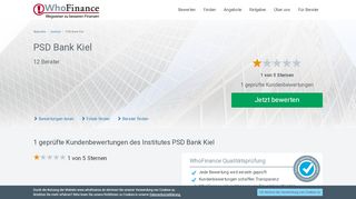 
                            10. PSD Bank Kiel - Zu WhoFinance