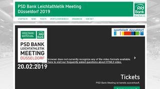 
                            3. PSD Bank Leichtathletik Meeting Düsseldorf 2019 - Das ...