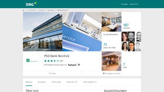 
                            6. PSD Bank Nord eG als Arbeitgeber | XING Unternehmen