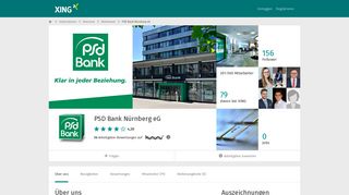 
                            10. PSD Bank Nürnberg eG als Arbeitgeber | XING Unternehmen