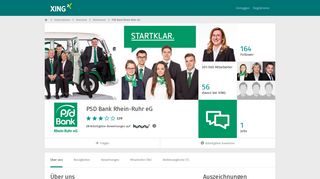 
                            9. PSD Bank Rhein-Ruhr eG als Arbeitgeber | XING Unternehmen