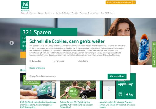 
                            4. PSD Bank Rhein-Ruhr eG » Direktbank + Beratung