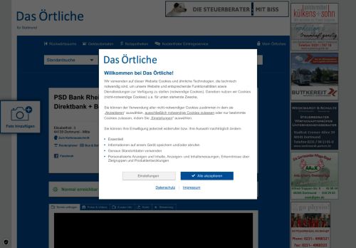 
                            10. PSD Bank Rhein-Ruhr eG Direktbank + in Dortmund ⇒ in Das Örtliche