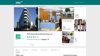 
                            10. PSD Bank RheinNeckarSaar eG als Arbeitgeber | XING Unternehmen