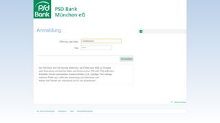
                            3. PSD OnlineBanking - PSD Bank München
