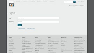 
                            3. PSE: Sign in - Process Systems Enterprise