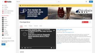 
                            2. Psicologia Nova - YouTube