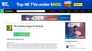 
                            11. PSL Fantasy League for Android - Free download and software ...