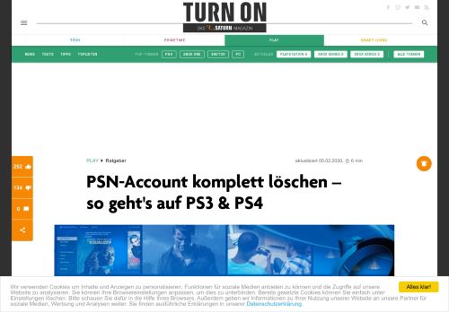
                            13. PSN-Account komplett löschen – so geht's auf PS3 & PS4 - TURN ON