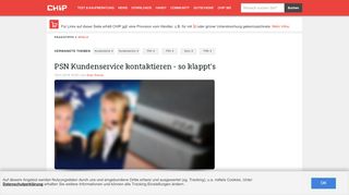 
                            5. PSN Kundenservice kontaktieren - so klappt's - CHIP