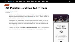 
                            7. PSN Problems and How to Fix Them - Gotta Be Mobile