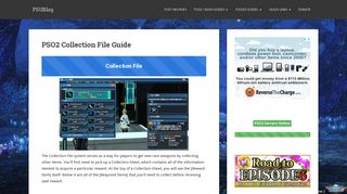 
                            6. PSO2 Collection File Guide | PSUBlog - bumped.org