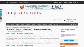 
                            12. PSUT hosts meeting on project to upgrade e-learning | ...