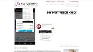 
                            11. PSV Daily Vehicle Check - JFD
