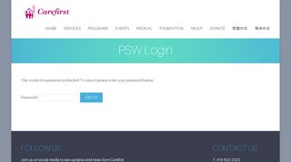 
                            10. PSW Login – Carefirst