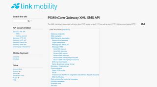 
                            4. PSWinCom Gateway XML SMS API - PSWinCom Wiki
