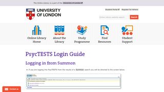 
                            6. PsycARTICLES Login Guide | The Online Library