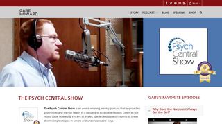 
                            12. Psych Central Podcast - Gabe Howard