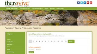 
                            6. Psychological Review and Psychology Research - Theravive