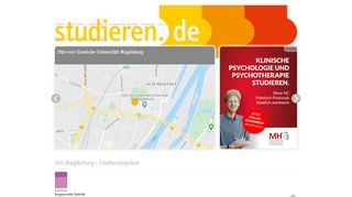 
                            13. Psychologie Studium, Uni Magdeburg: studieren.de