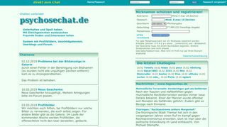 
                            9. Psychosechat.de Psychose und Schizophrenie