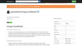 
                            12. psyreactor/icinga-cookbook - Libraries.io