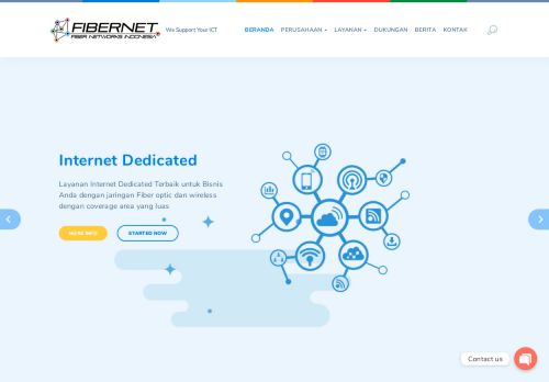 
                            5. PT Fiber Networks Indonesia – internet services provider