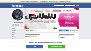 
                            9. PT. Moment Global International - Home | Facebook