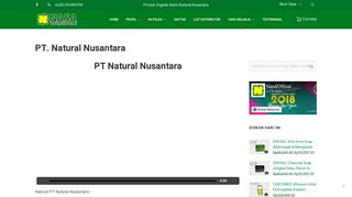 
                            8. PT. Natural Nusantara - PT.Natural Nusantara