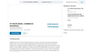 
                            8. PT WOOK MOBIL COMMERCE INDONESIA | LinkedIn