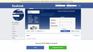 
                            2. PTC BANK - About | Facebook