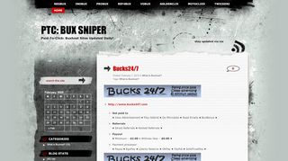 
                            8. PTC: Bux Sniper | Paid-To-Click: Buxhost Sites Updated Daily!